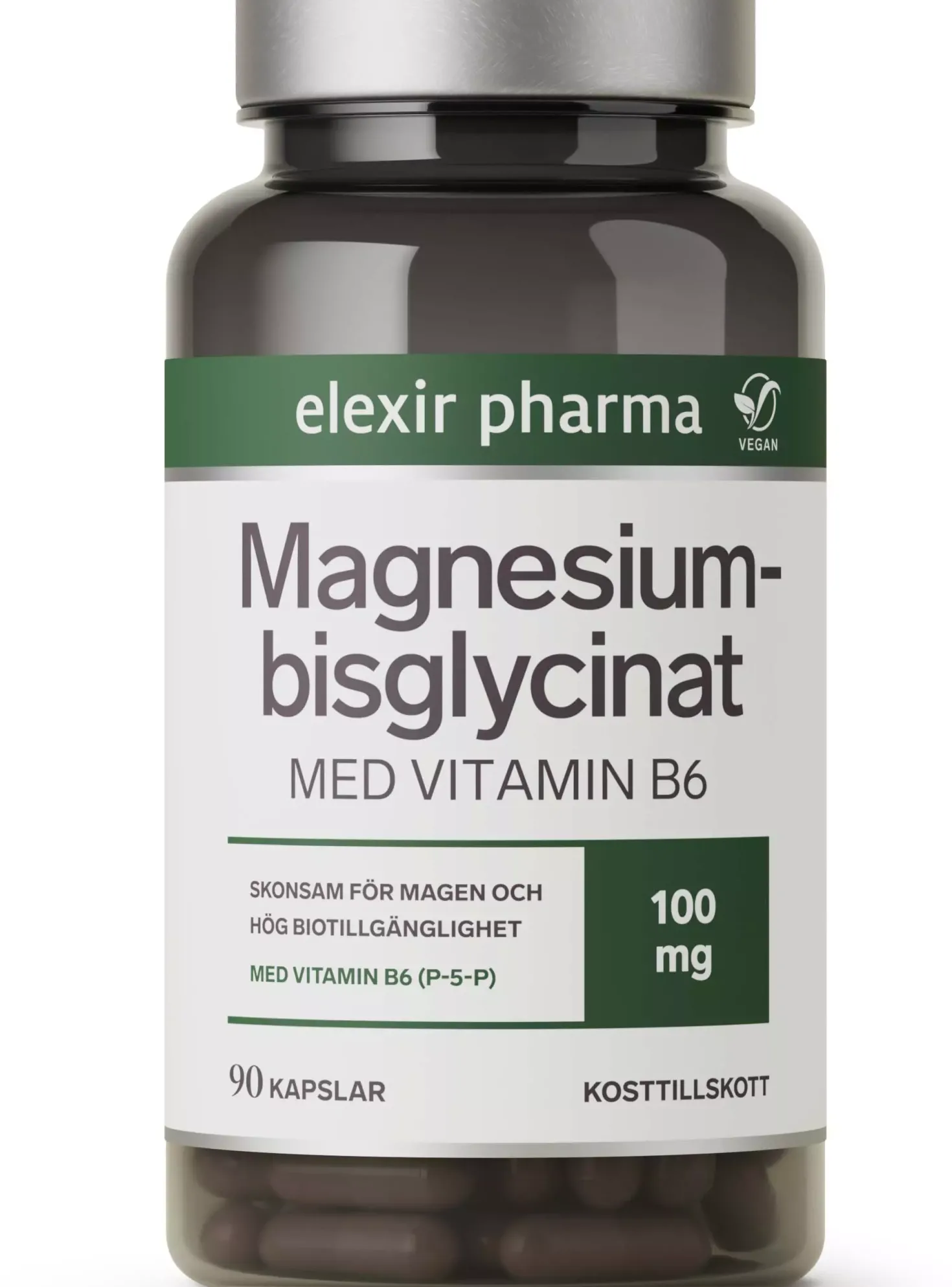 Elexir Pharma Magnesiumbisglycinat 90 stk