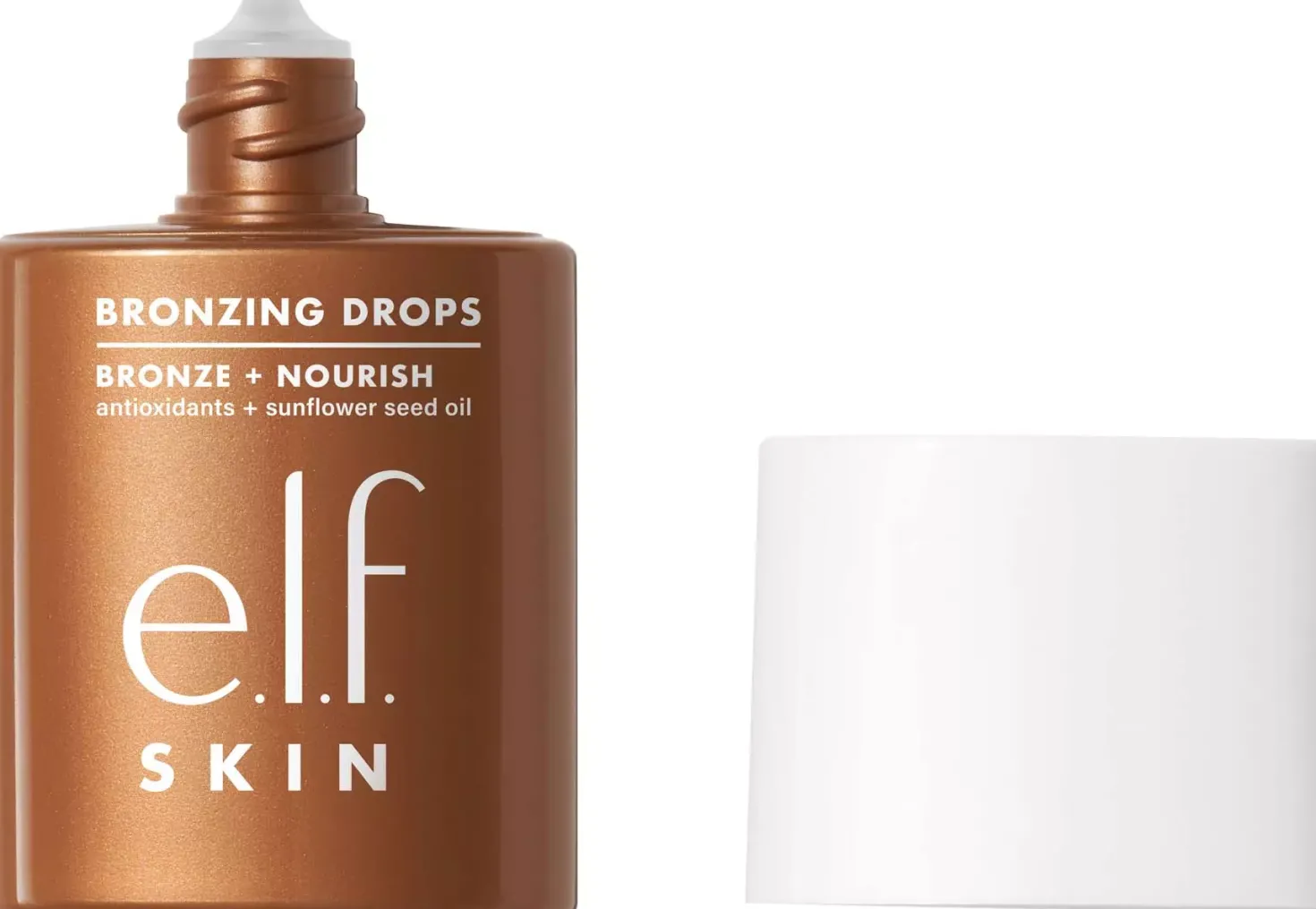 e.l.f. No Ray, All Slay Bronzing Drops Rose Gold