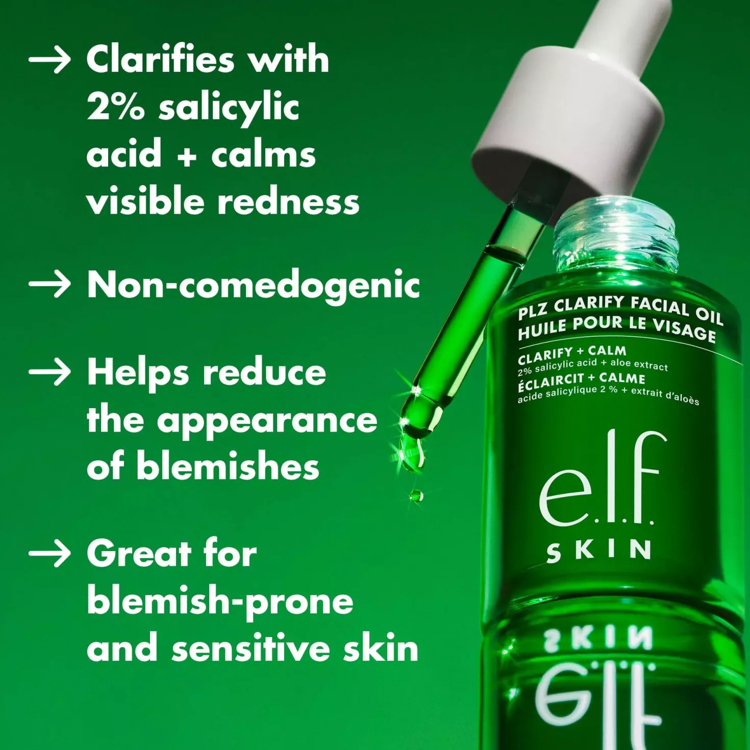 e.l.f. PLZ Clarify Facial Oil 30 ml