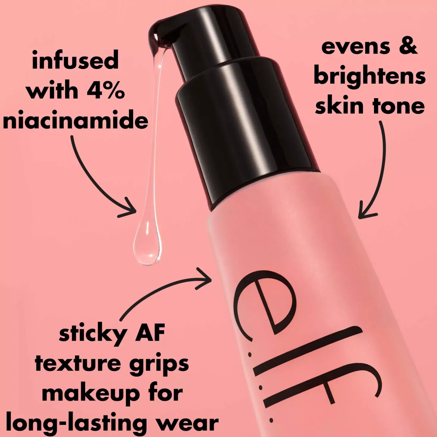 e.l.f. Powergip Primer + Niacinamide 24 ml