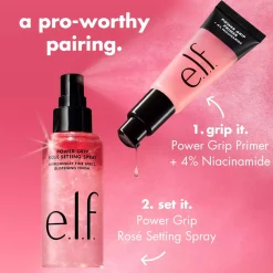 e.l.f. Power Grip Rose Setting Spray