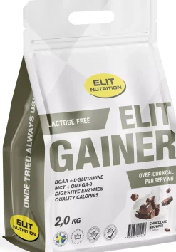 Elit Nutrition ELIT Gainer - lactose free Chocolate Brownie 2000 g