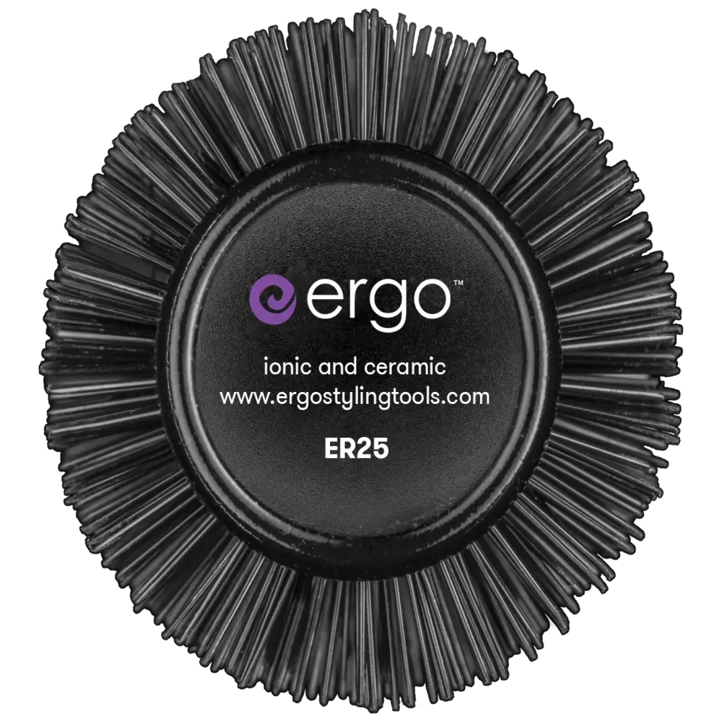 Ergo Er25 Ionic Ceramic Round Hair Brush