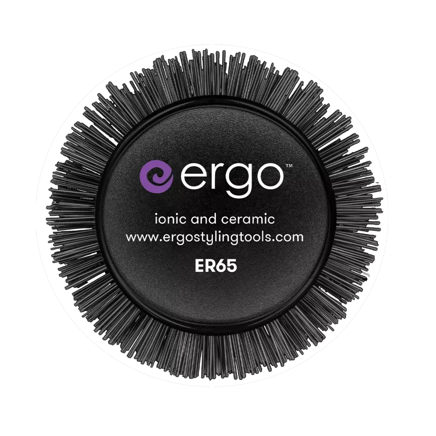 Ergo Er65 Ionic Ceramic Round Hair Brush
