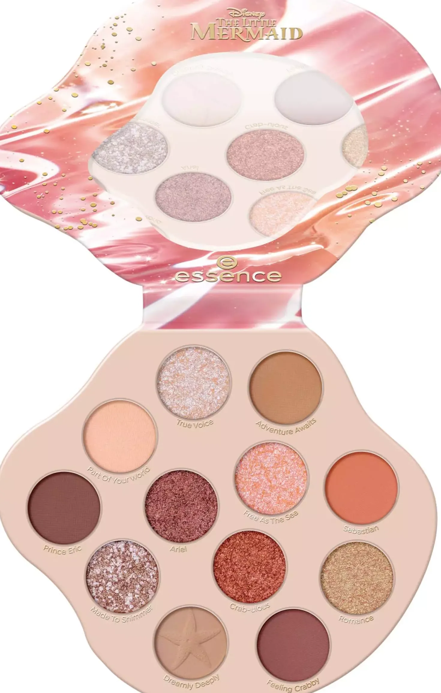 essenceDisney THE LITTLE MERMAID Eyeshadow Palette 01 Dreaming Of Another World
