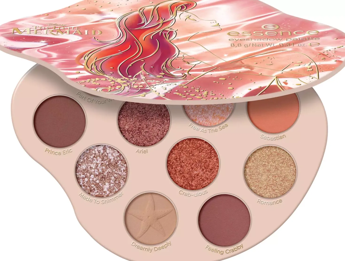 essenceDisney THE LITTLE MERMAID Eyeshadow Palette 01 Dreaming Of Another World
