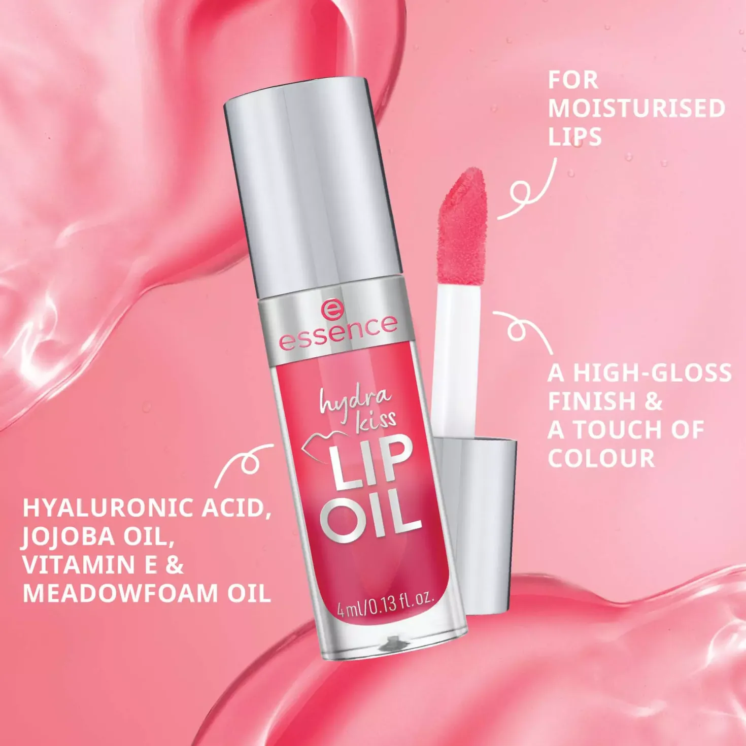 essence Hydra Kiss Lip Oil 03 Pink Champagne