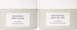 Estelle&Thild Organic BeautyCitrus Menthe Renewing Body Scrub 200 ml & Nourishing Body Butter 200 ml