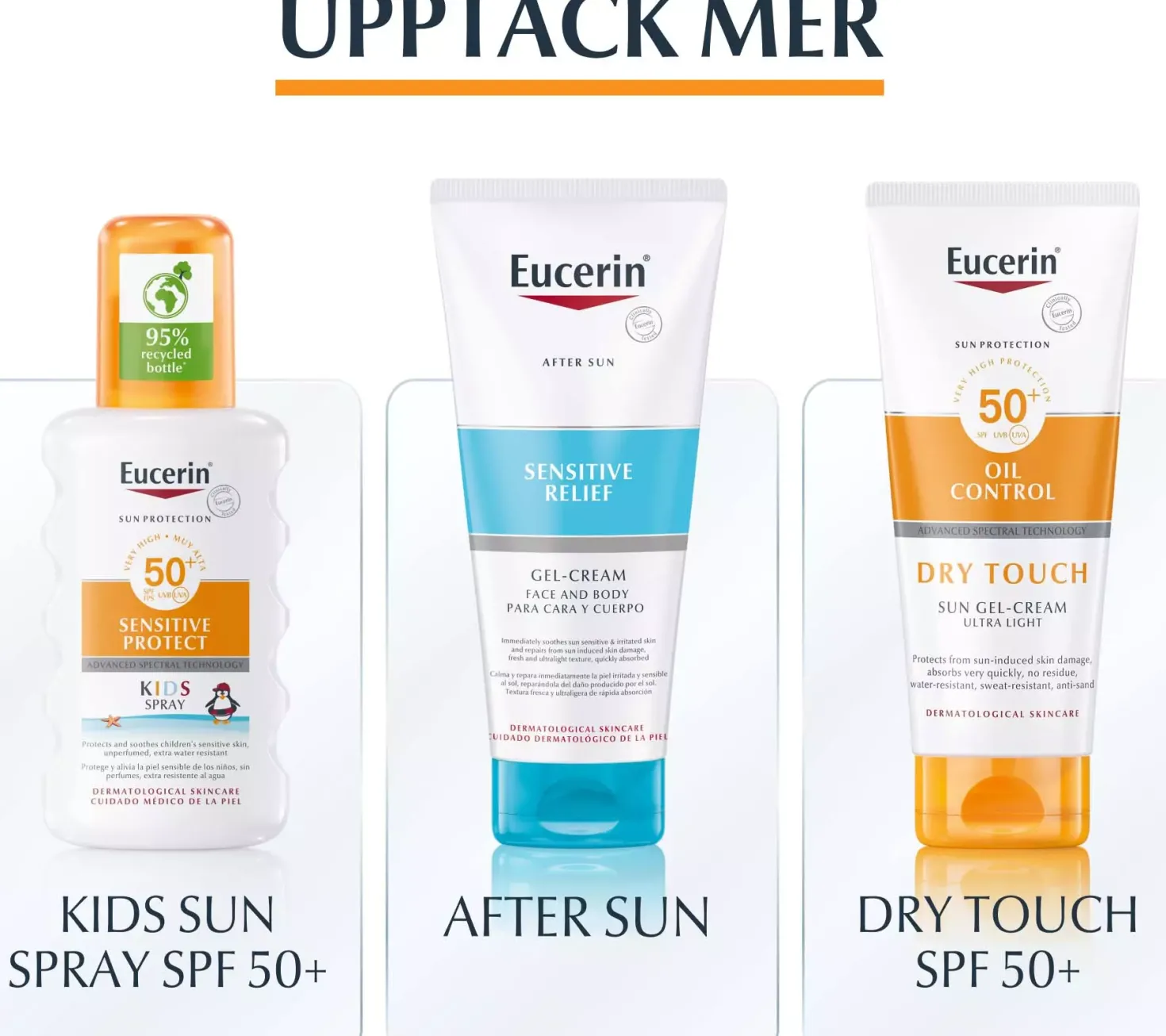 EucerinHYALURON-FILLER + ELASTICITY Oil Control Sun Gel-Cream SPF50+ 50 ml