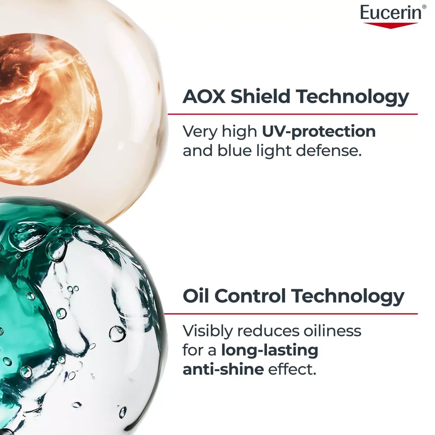 EucerinHYALURON-FILLER + ELASTICITY Oil Control Sun Gel-Cream SPF50+ 50 ml