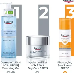 EucerinHyaluron-Filler +3x Effect Day Care Dry Skin SPF16 50 ml