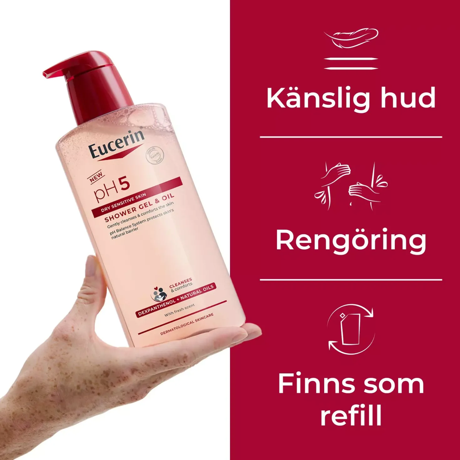 EucerinpH5 Shower Gel & Oil 400 ml