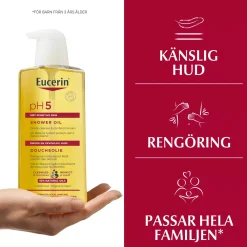 EucerinpH5 Shower Oil oparfymerad 400 ml