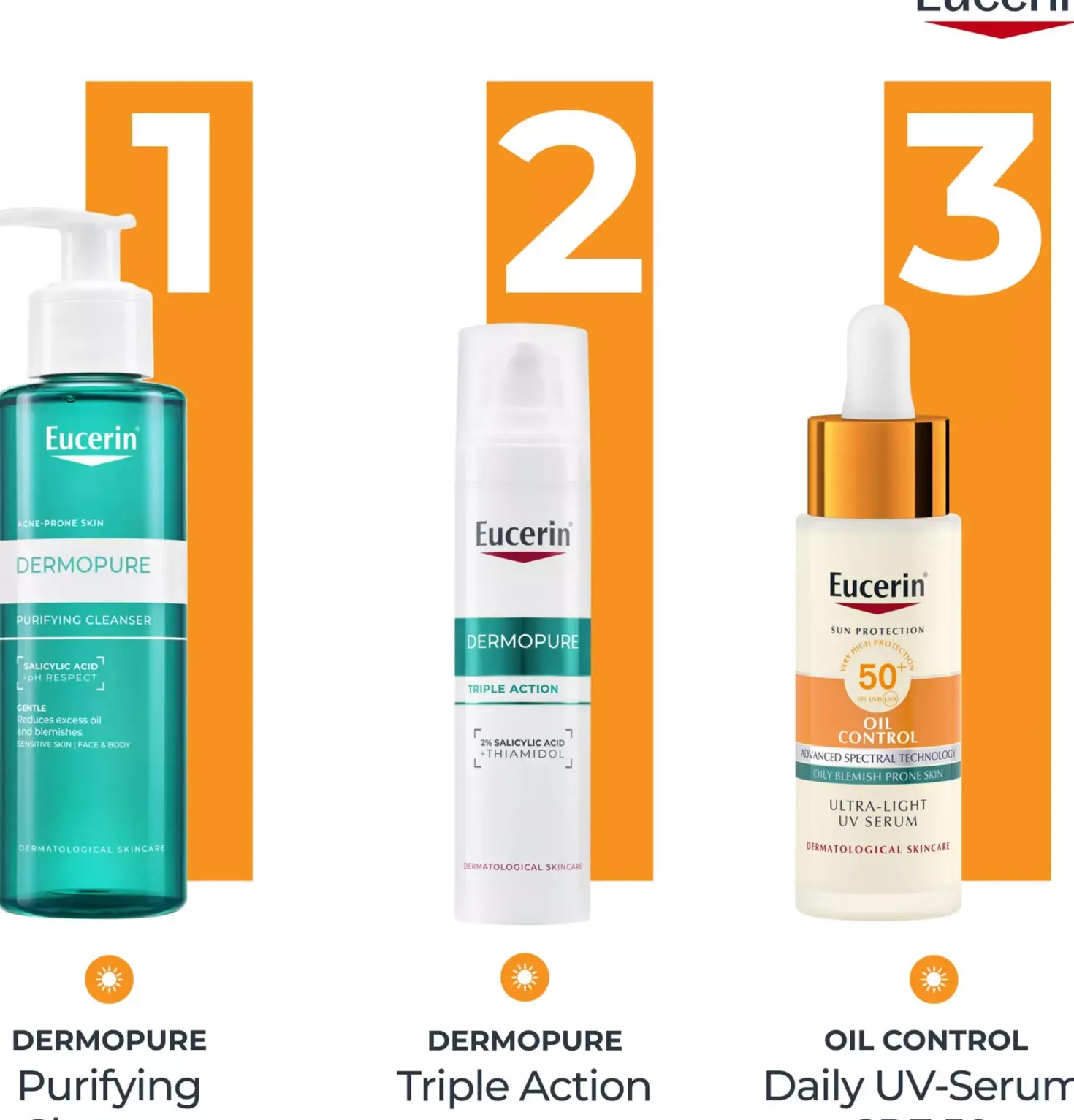 Eucerin Sun Oil Control Daily UV Serum SPF50+ 30 ml