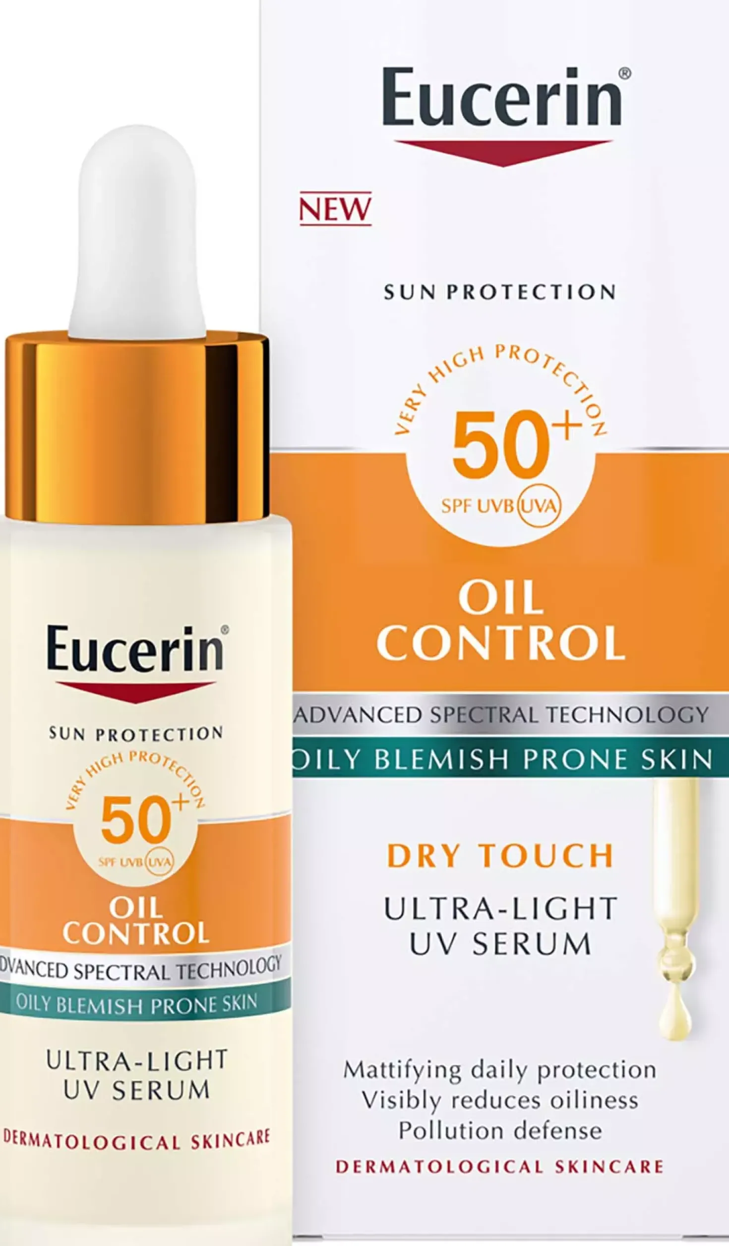 Eucerin Sun Oil Control Daily UV Serum SPF50+ 30 ml