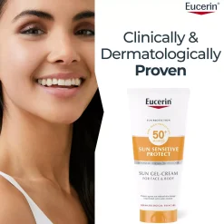 Eucerin Sun Sensitive Protect Gel Cream SPF50+ 200 ml