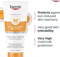 Eucerin Sun Sensitive Protect Gel Cream SPF50+ 200 ml