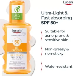 EucerinSun Spray Transparent Spf50+ 200 ml