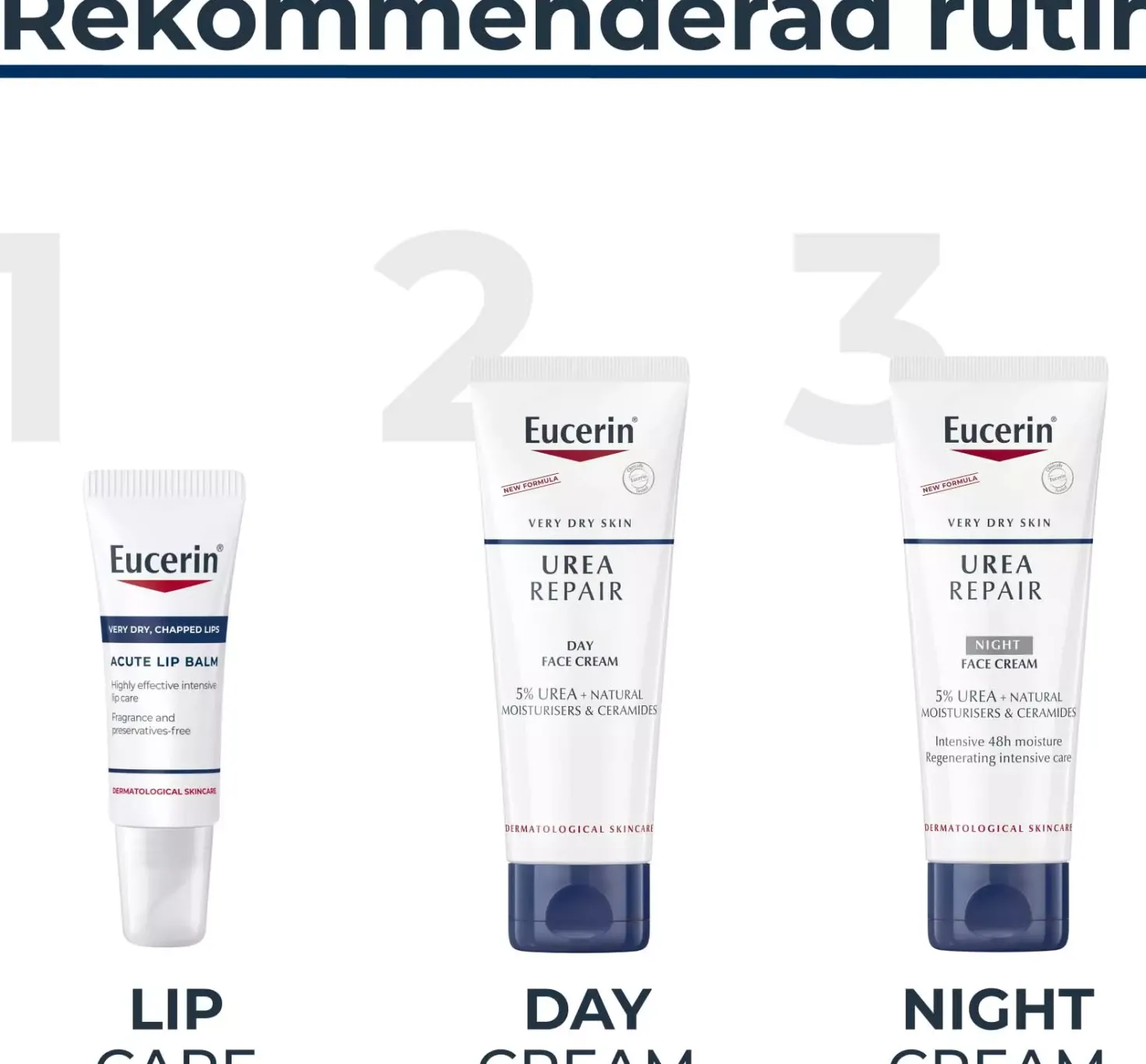 EucerinUreaRepair Night Face Cream 5% Urea 50 ml
