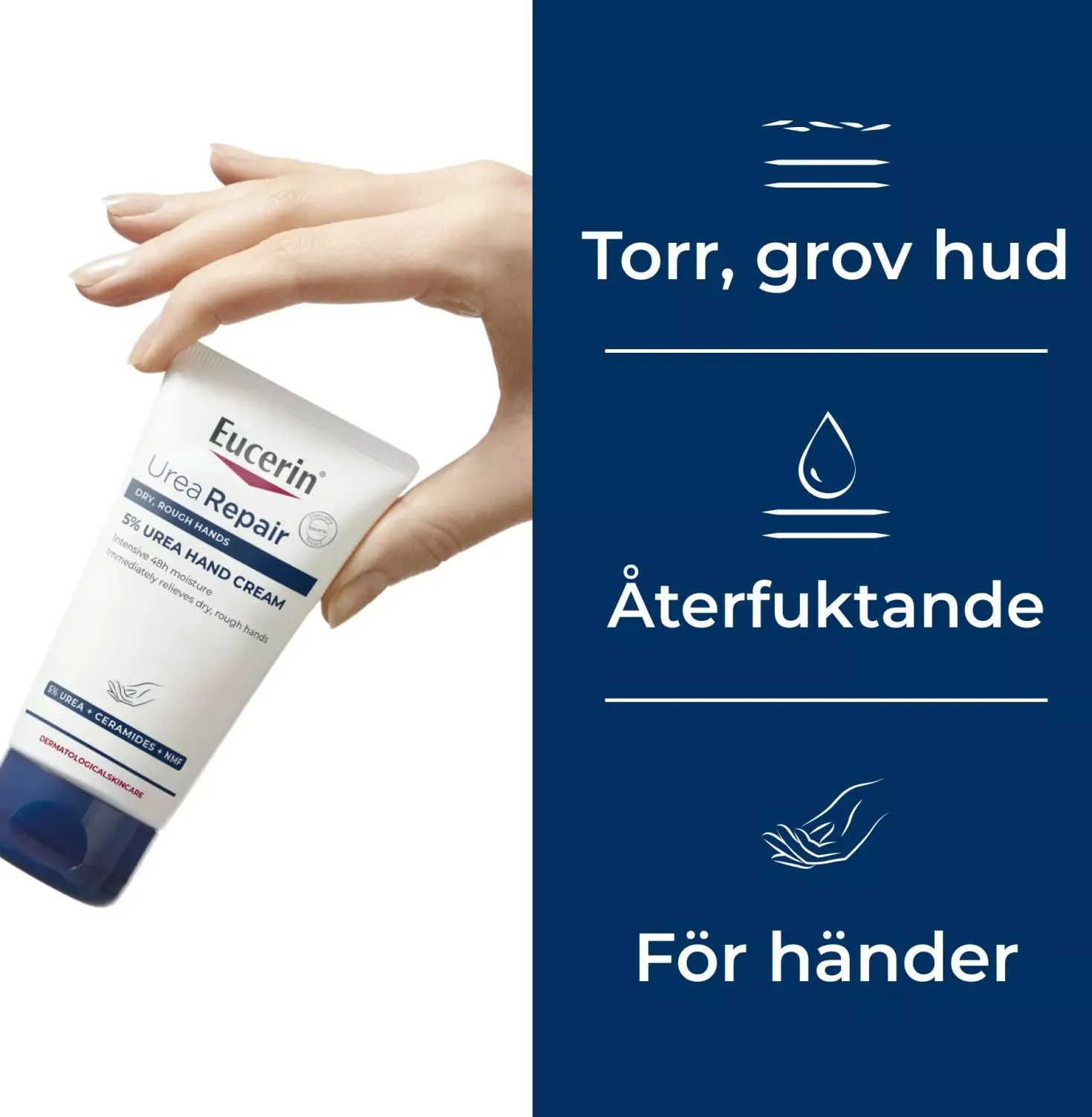 EucerinUreaRepair 5% Urea Hand Cream 75 ml