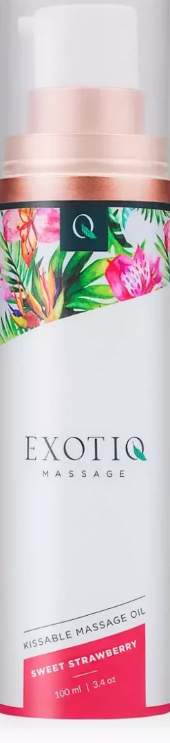 Exotiq Kissable Massage Oil Sweet Strawberry 100 ml