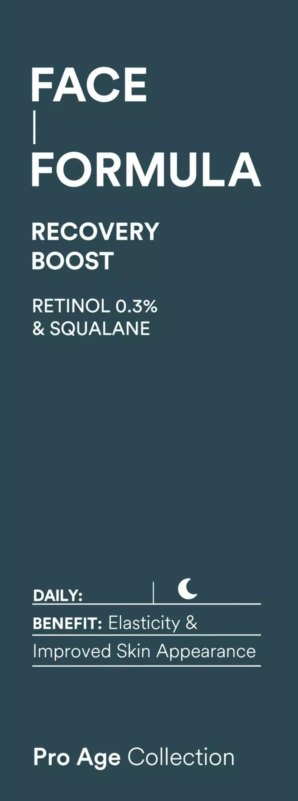 Face Formula Recovery Boost Serum 30 ml