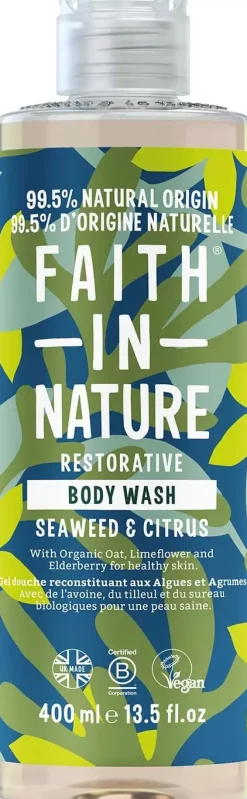 Faith In Nature Body Wash Seaweed & Citrus 400 ml