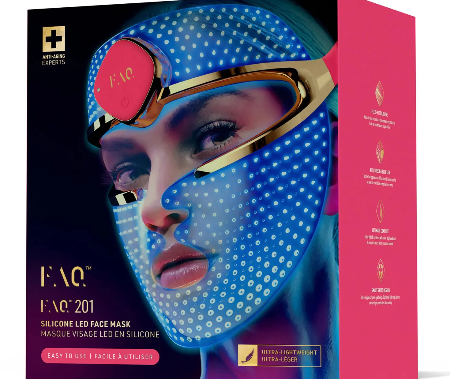 FAQ Swiss FAQ™ 201 RGB LED Face Mask