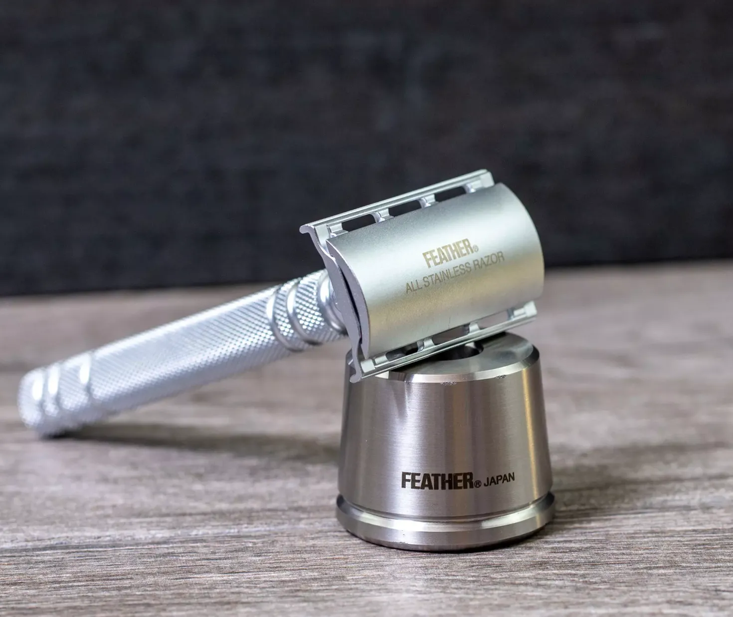 Feather All Stainless Double Edge Razor AS-D2S 1 stk