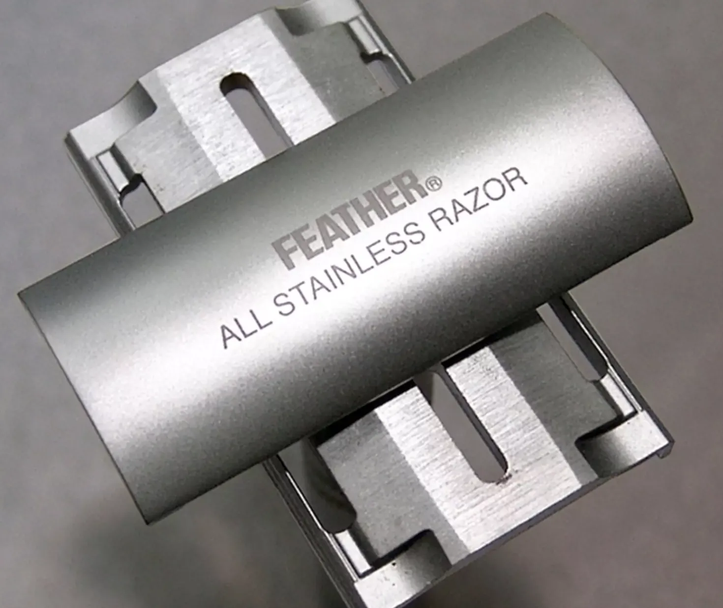 Feather All Stainless Double Edge Razor AS-D2S 1 stk