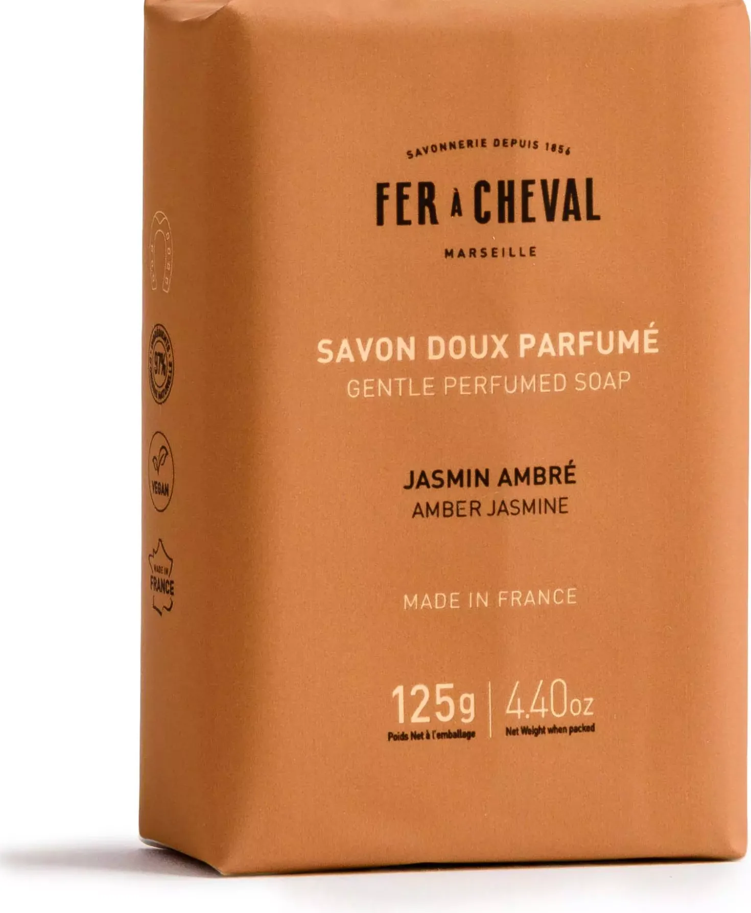 Fer à ChevalAmber Jasmin Solid Soap 125 stk