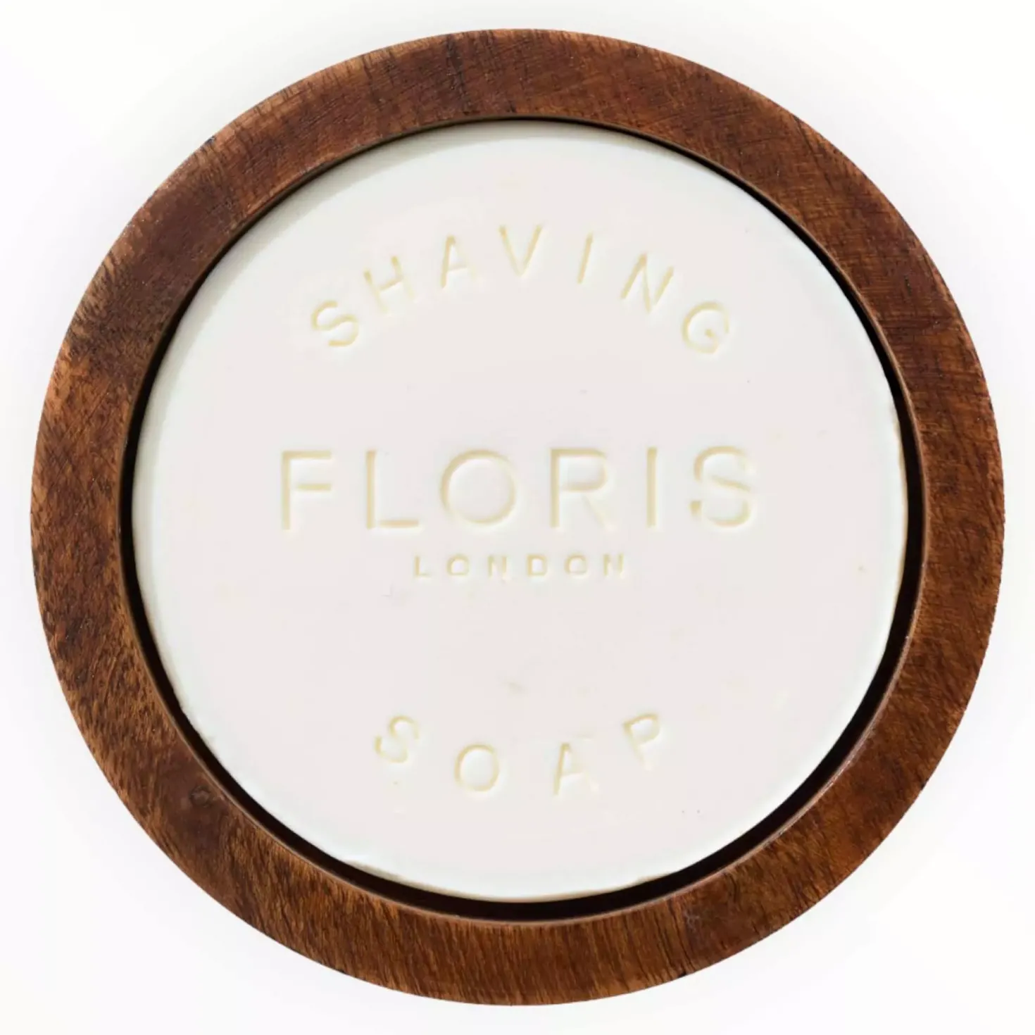 Floris London Santal Shaving Soap in Wooden Bowl 100 g