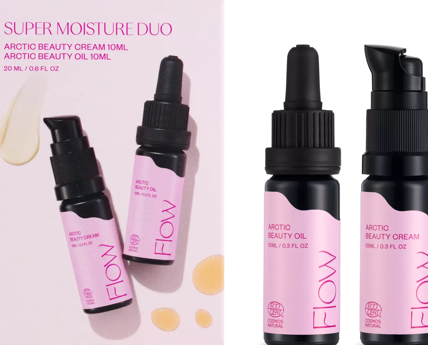 Flow Cosmetics Super Moisture Duo Kit 20 ml