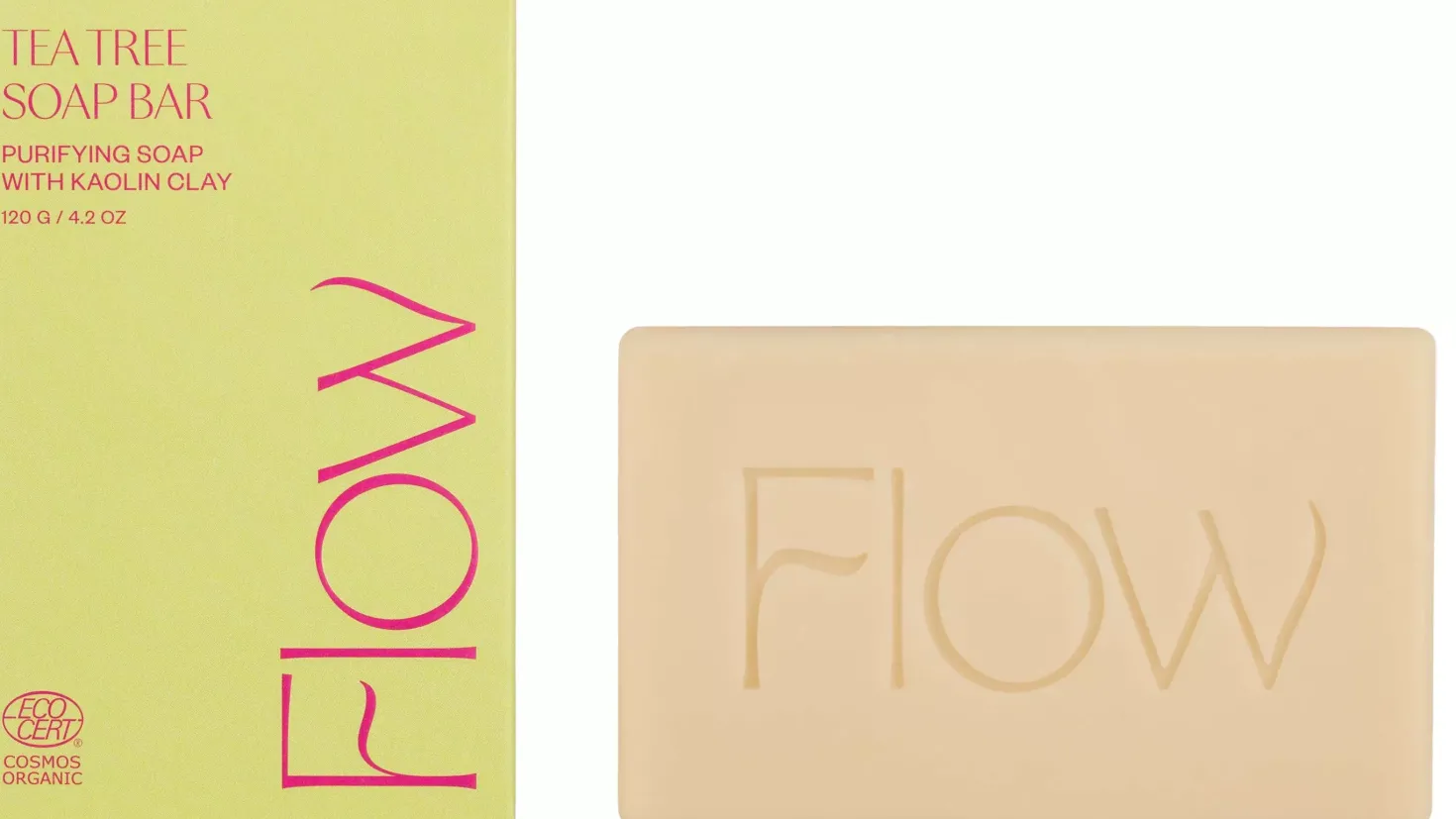 Flow Cosmetics Tea Tree Soap Bar 120 g