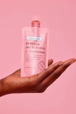 Frank Body Body Rosehip Body Scrub + Cleanser 250 g
