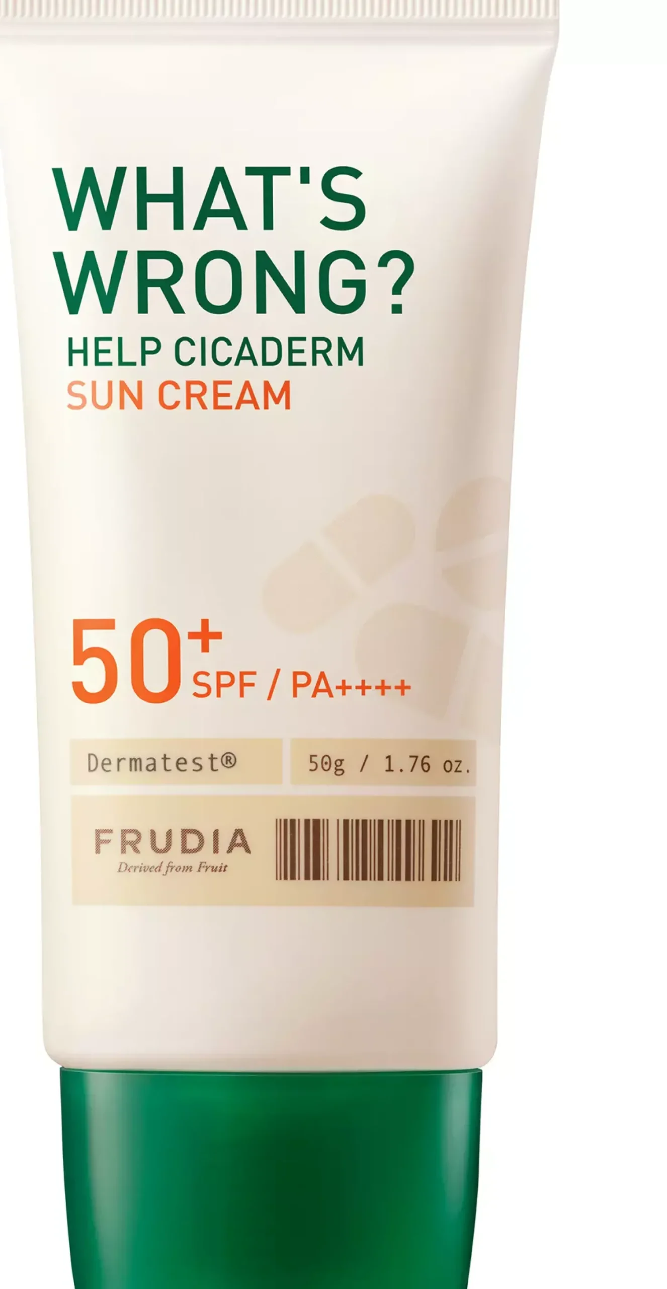 Frudia Frudia What's Wrong? Help Cicaderm Sun Cream SPF50+ 50 g