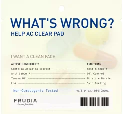 Frudia What’s Wrong Help AC Clear Pad 8 g