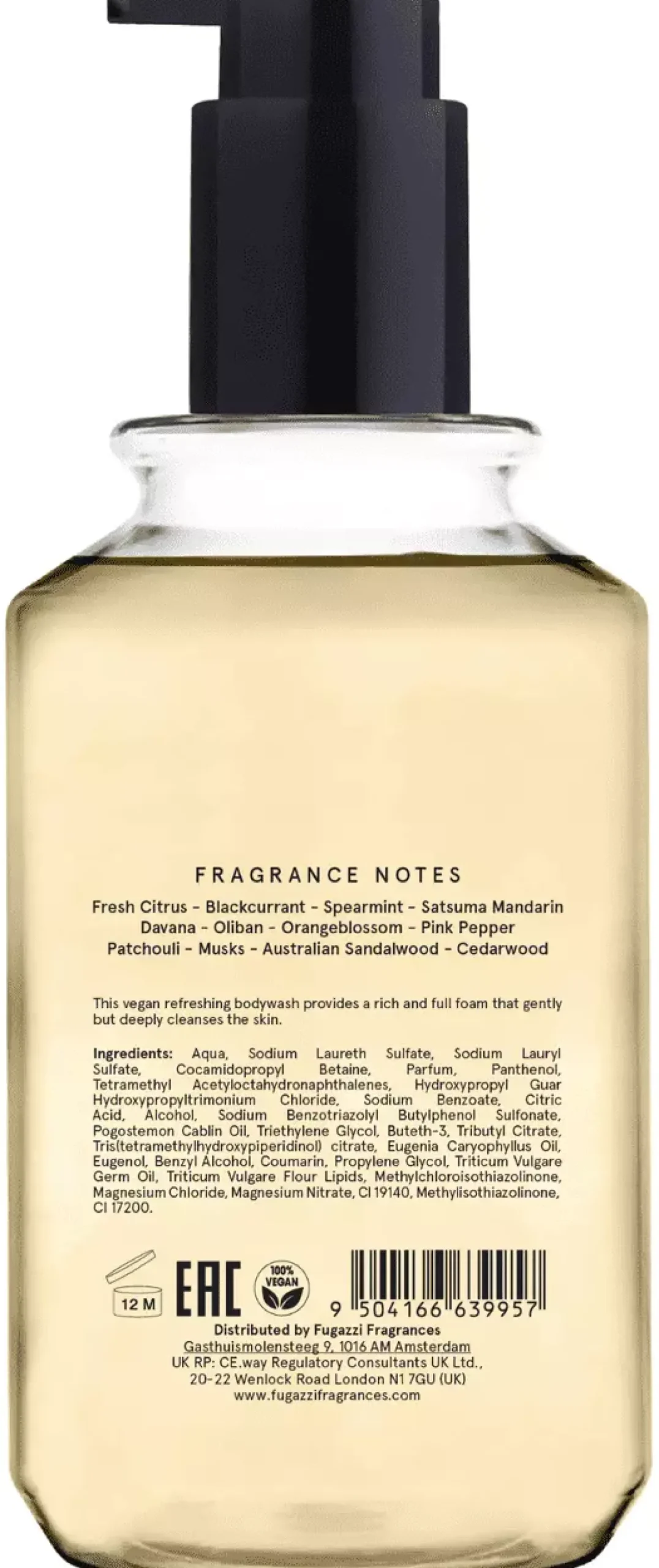 Fugazzi Parfum 1 Body Wash 250 ml