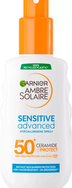 GarnierAmbre Solaire Sensitive Advanced Hypoallergenic Spray SPF50+ 150 ml