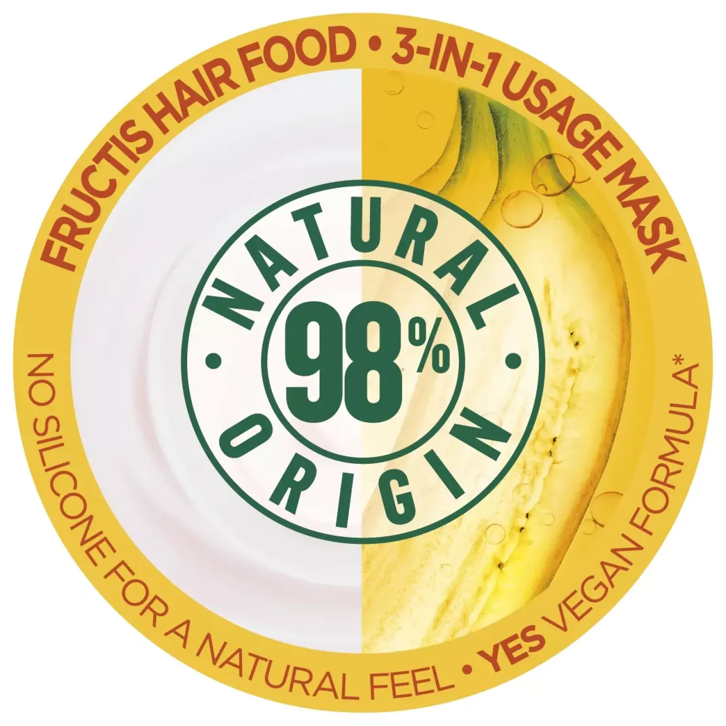 GarnierFructis Banana Hair Food Nourishing Hair Mask 400 ml