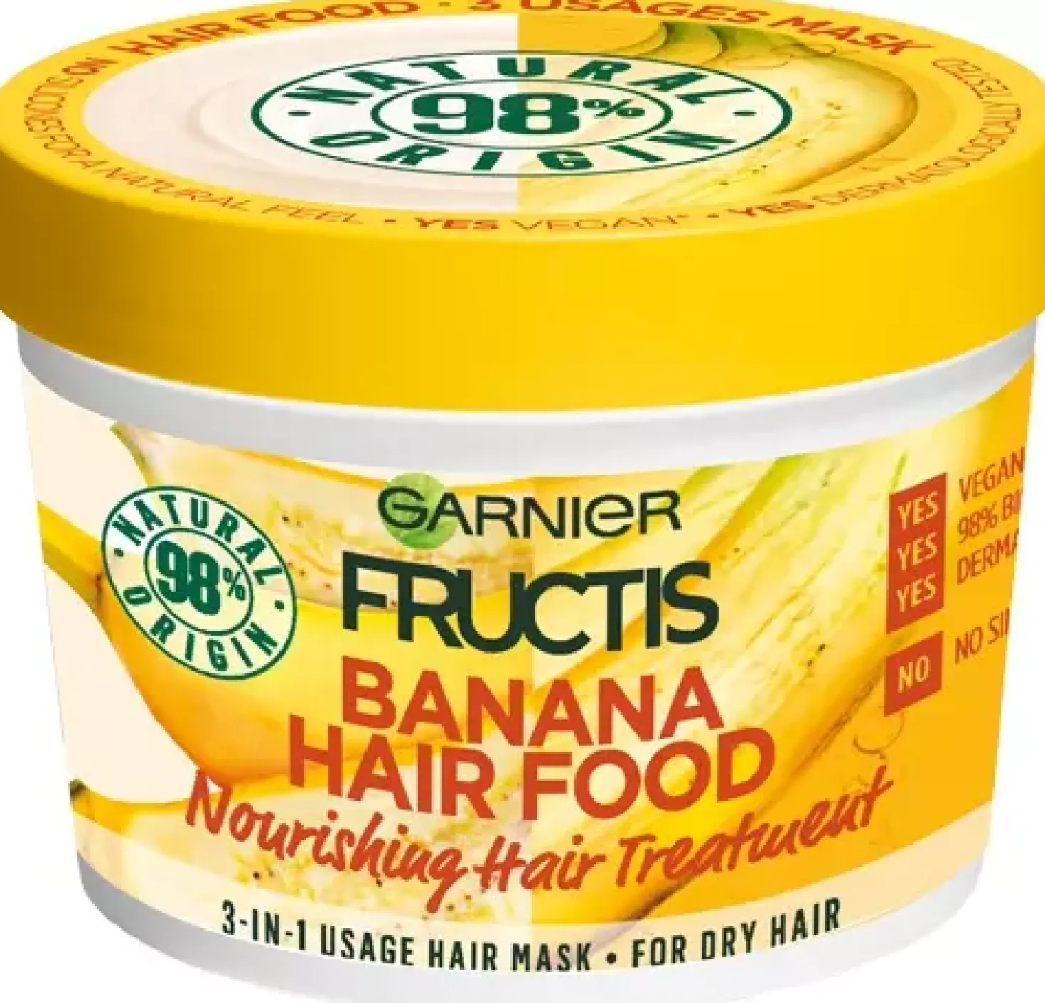 GarnierFructis Banana Hair Food Nourishing Hair Mask 400 ml