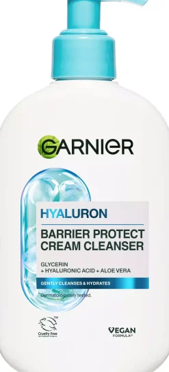 Garnier Hyaluron Barrier Protect Cream Cleanser For Dry Skin 250 ml