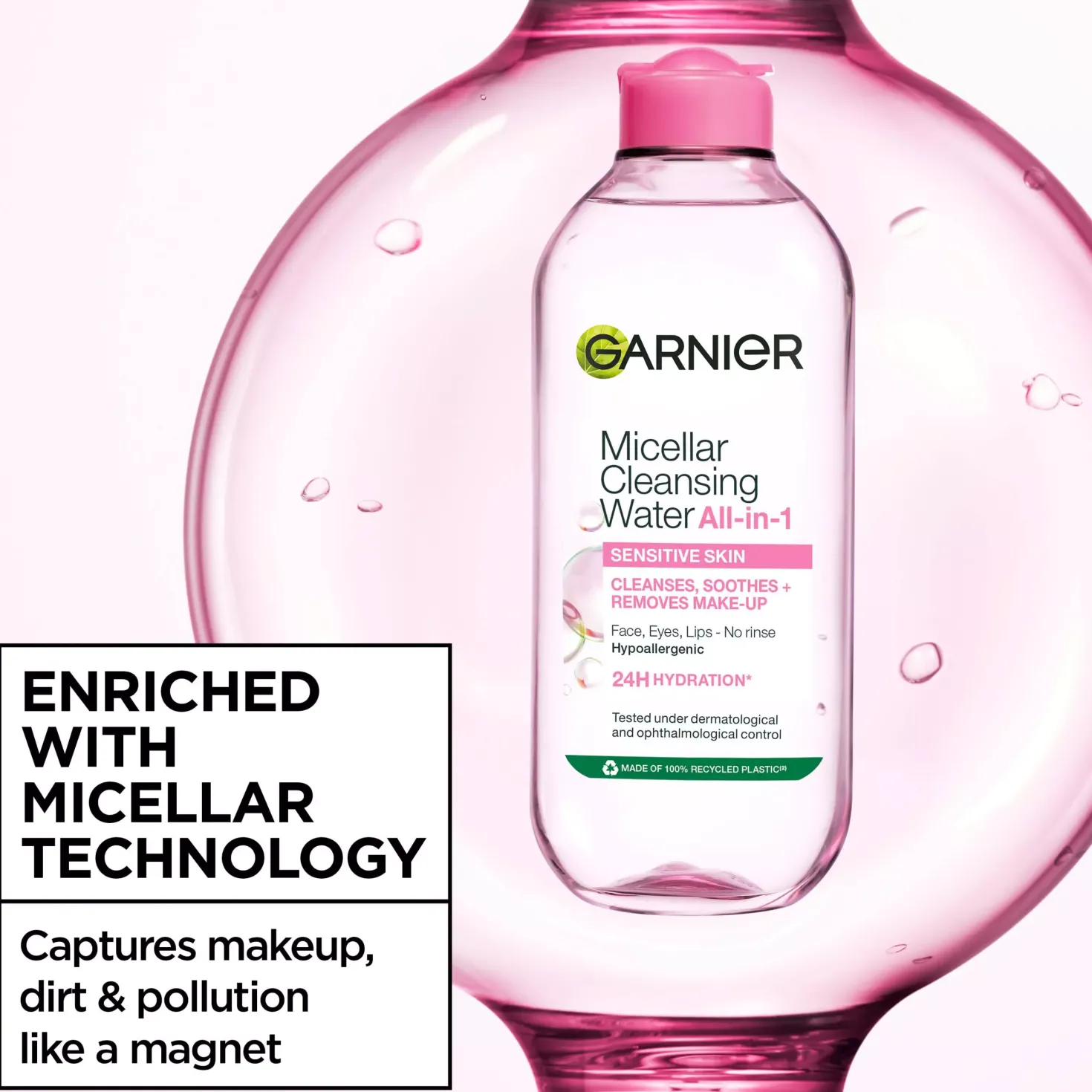 Garnier Micellar Cleansing Water All-In-1 for Normal & Sensitive Skin 400 ml