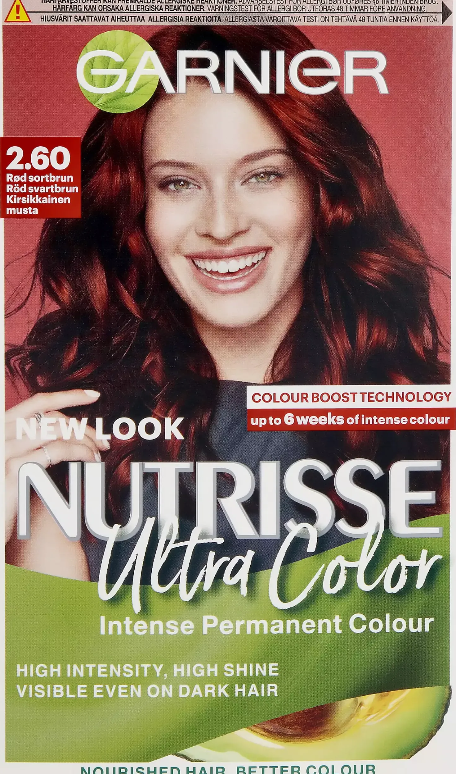 GarnierNutrisse Ultra Color 2.60 Deep Cherry Black 2.60 Deep Cherry Black