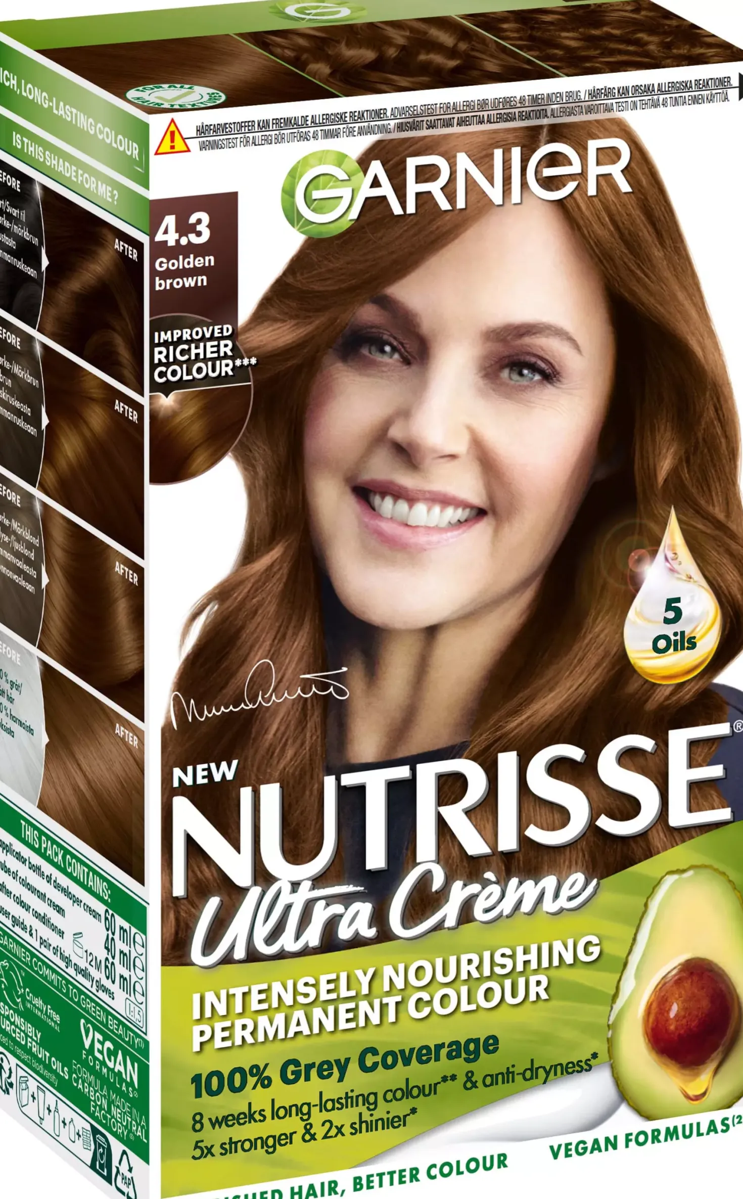 Garnier Nutrisse Ultra Créme Permanent Color 8.132 Light Blonde Nude