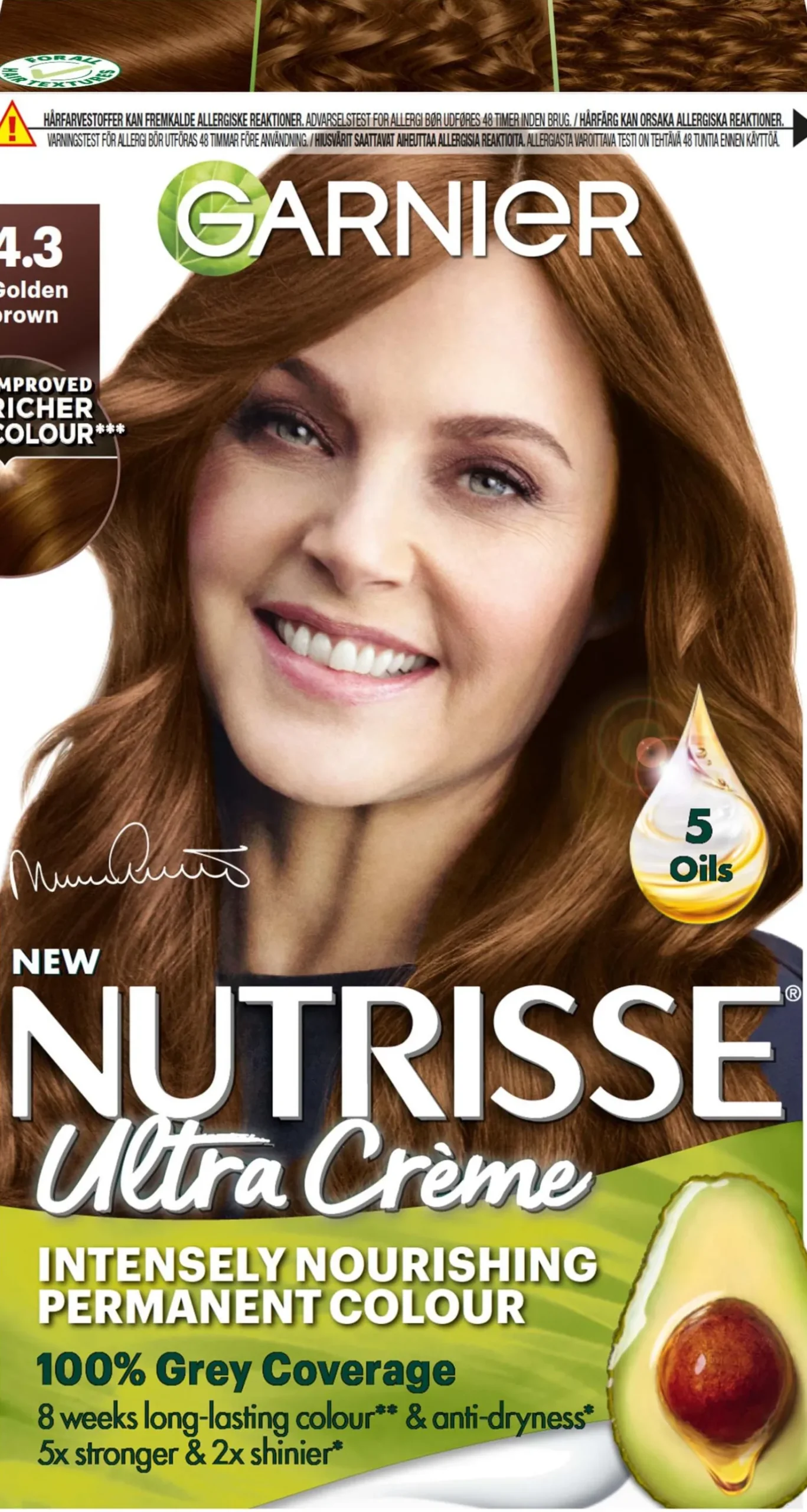 Garnier Nutrisse Ultra Créme Permanent Color 8.132 Light Blonde Nude