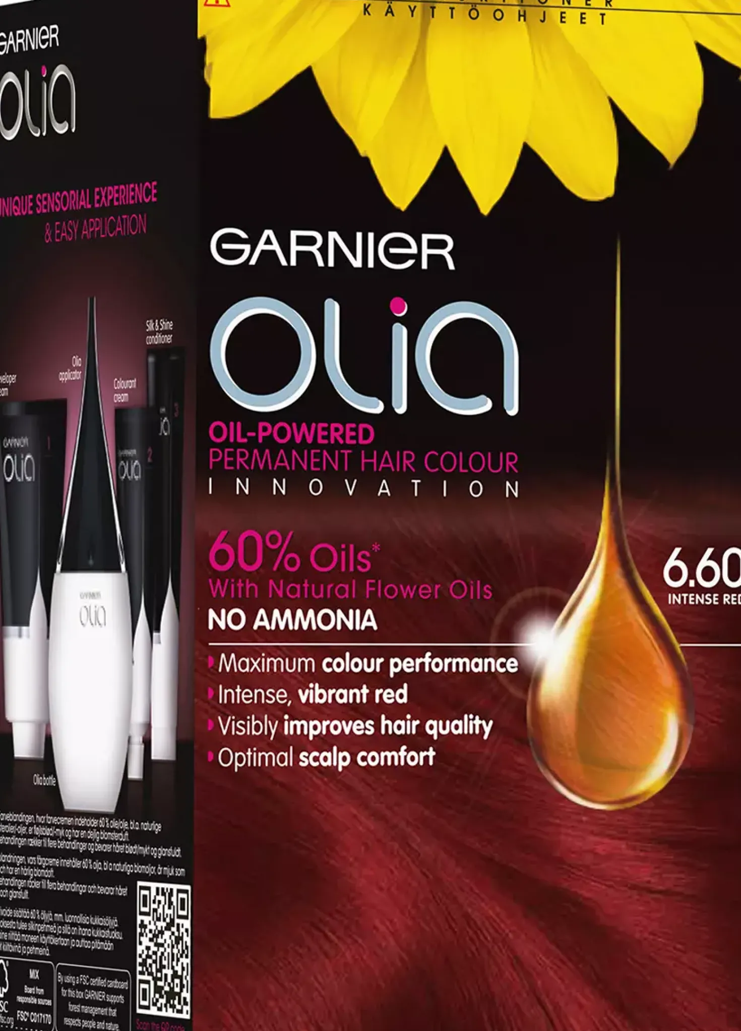 GarnierOlia Permanent Color 4.0 Dark Brown