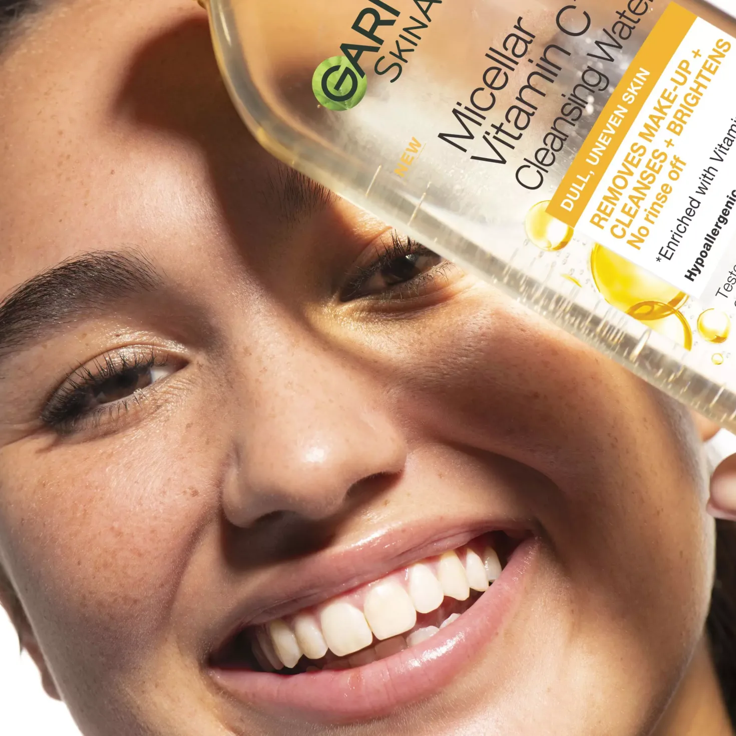 GarnierSkinActive Micellar Cleansing Water Vitamin C All-In-1 for Dull Uneven Skin 700 ml