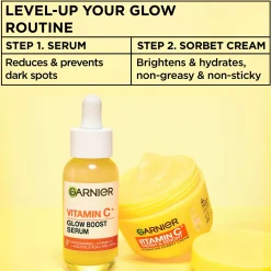 Garnier Vitamin C* Glow Boost Serum For Dull Skin 30 ml