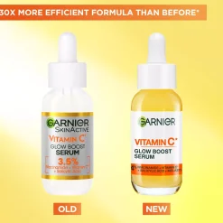 Garnier Vitamin C* Glow Boost Serum For Dull Skin 30 ml